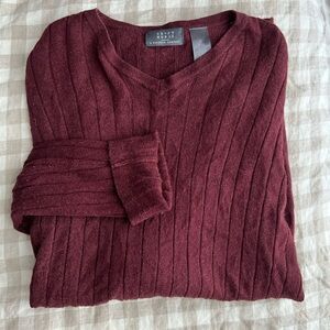 Crazy Horse (A Claiborne Company) silk/alpaca/cashmere blend sweater.